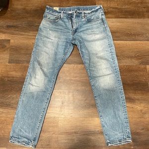 J. Crew 484 light wash jeans